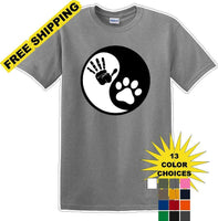 
              Yin Yang Work Dog - Dog- Novelty T-shirt
            