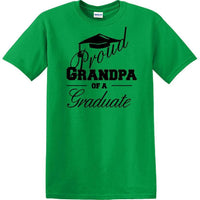 Graduation PROUD GRANDPA \ PARENT of a Graduate - shirt - short sleeved T-shirt