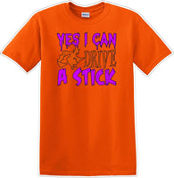 
              YES I CAN DRIVE A STICK - Halloween - Novelty T-shirt
            