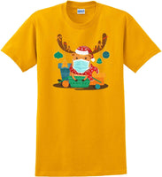 
              Christmas 2020 Quarantine Funny Cute Rudolph Reindeer Mask Premium 8 x-mas shirt
            