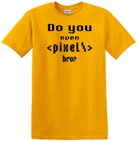 
              Pixel Coding - Social Media - Funny shirt - short sleeved T-shirt TSM12
            