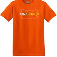 YINZBURGH Pittsburgh, PENNSYLVANIA short sleeved shirt  YBS1