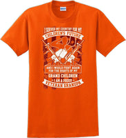 
              I Served My Country Veteran Grandpa, Veterans day Soldier USA Support T-Shirt
            