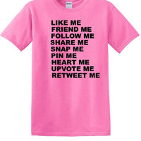 Social Media - So Many Ways to Share! - Fun shirt - T-shirt TSM04