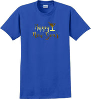 
              Happy New Year  T-Shirt - New Years Shirt - 12 color choices
            