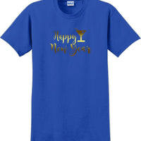 Happy New Year  T-Shirt - New Years Shirt - 12 color choices