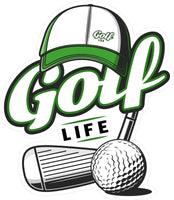 
              Golf Life Decal for car and truck back/side Window and Bumper sticker High Def.
            