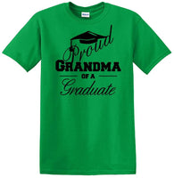 
              Graduation PROUD GRANDMA \ PARENT of a Graduate - shirt - short sleeved t-shirt
            