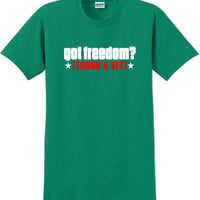 GOT FREEDOM? THANK A VET, Veterans day Soldier USA Support T-Shirt
