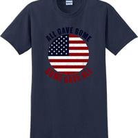 ALL GAVE SOME, SOME GAVE ALL Military Veteran Soldier USA Support T-Shirt Tee