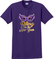 
              Bling in the New Year - New Years Shirt - 12 color choices
            