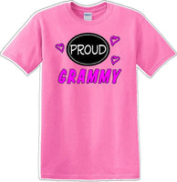 
              Proud Grammy heart shirt - Gram, Grammy, Grandma - Novelty T-shirt
            