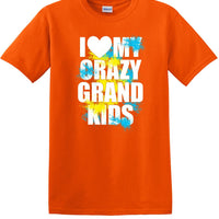 I LOVE MY CRAZY GRAND KIDS  shirt KGKS1