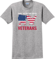 
              THANK YOU FOR YOUR SERVICE, Veterans day Soldier USA Support T-Shirt
            