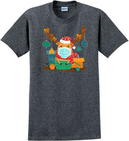 
              Christmas 2020 Quarantine Funny Cute Rudolph Reindeer Mask Premium 8 x-mas shirt
            