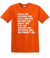 
              Social Media - So Many Ways to Share! - Fun shirt - T-shirt TSM04
            