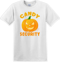 
              CANDY SECURITY - Halloween - Novelty T-shirt
            