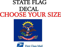 
              NORTH DAKOTA STATE FLAG, STICKER, DECAL, 5YR VINYL State Flag of North Dakota
            