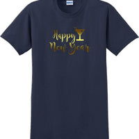 Happy New Year  T-Shirt - New Years Shirt - 12 color choices