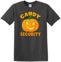 
              CANDY SECURITY - Halloween - Novelty T-shirt
            