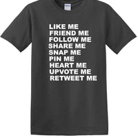 Social Media - So Many Ways to Share! - Fun shirt - T-shirt TSM04