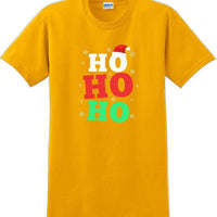 HO HO HO - Christmas Day T-Shirt -12 color choices