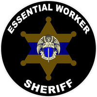 Essential Worker Sheriff Decal