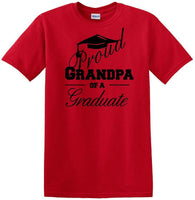 
              Graduation PROUD GRANDPA \ PARENT of a Graduate - shirt - short sleeved T-shirt
            