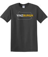 
              YINZBURGH Pittsburgh, PENNSYLVANIA short sleeved shirt  YBS1
            