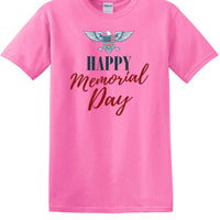 Memorial Day shirt  / Eagle We Will Always Remember 13 color choices -mds1