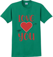 
              Love you  - Valentine's Day Shirts - V-Day shirts
            
