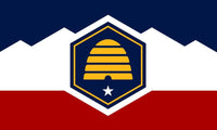 
              NEW UTAH STATE FLAG, STICKER, DECAL, 5 YR VINYL State Flag of Utah
            