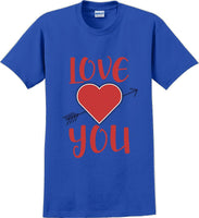 
              Love you  - Valentine's Day Shirts - V-Day shirts
            