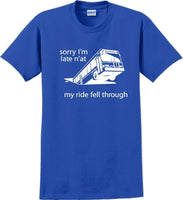 
              Pittsburgh Bus in Sinkhole, dahntahn n'at funny T-Shirt
            