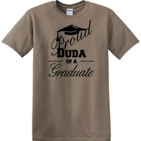 Graduation PROUD DUDA of a Graduate - shirt - short sleeved T-shirt