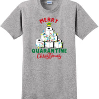 2020 Christmas Quarantine Toilet Paper Tree Xmas shirt-1