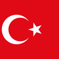 TURKISH COUNTRY FLAG, STICKER, DECAL, 5YR VINYL, COUNTRY FLAG OF TURKEY