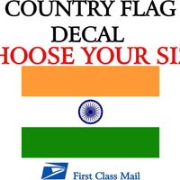 INDIAN COUNTRY FLAG, STICKER, DECAL, 5YR VINYL, STATE FLAG