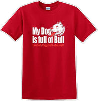
              DOG full of bull  adorabull - Dog- Novelty T-shirt
            