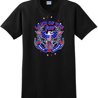 Land of the free home of the Brave memorial day / 4th of July shirt -13 colors