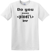 
              Pixel Coding - Social Media - Funny shirt - short sleeved T-shirt TSM12
            