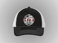 
              Unpaid Firefighter Snap Back Hat. Show Support, "fighting fires for free"
            