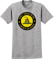 
              Don't Tread On Me SHIRT LIBERTY OR DEATH Gadsden Flag 2nd Guns SM-5XL-DTOMS1
            