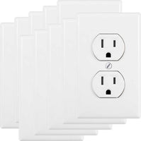 
              Wall Plug Decal Sticker 3D Realistic Prank 10 Pack Funny Trick Viral
            