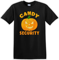 
              CANDY SECURITY - Halloween - Novelty T-shirt
            