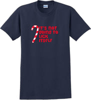 
              It's not going to lick itself - Christmas Day T-Shirt -12 color choices
            