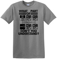 
              Gear Shift Language - Funny shirt - short sleeved T-shirt
            