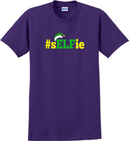 
              #sELFie - Christmas Day T-Shirt -12 color choices
            
