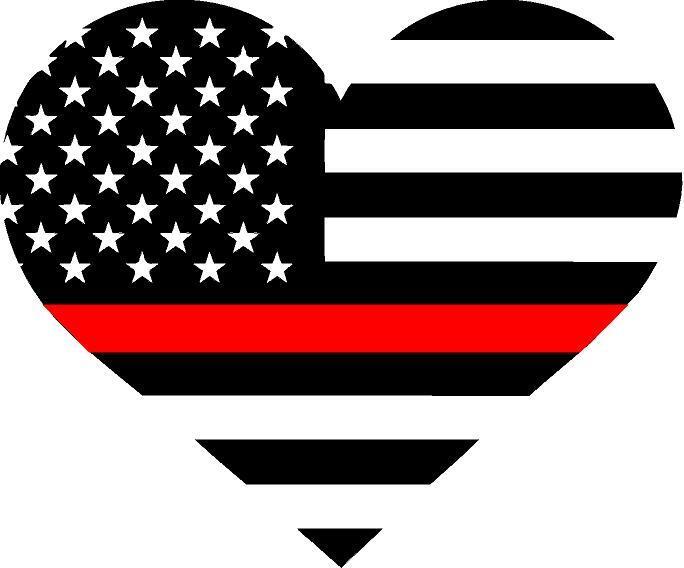 THIN RED LINE HEART