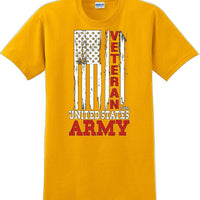 VETERAN OF THE UNITED STATES ARMY, Veterans day Soldier USA Support T-Shirt